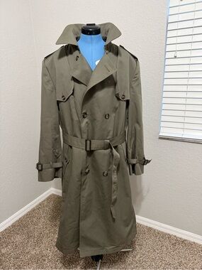 Vintage Christian Dior Monsieur men’s trench coat XL
